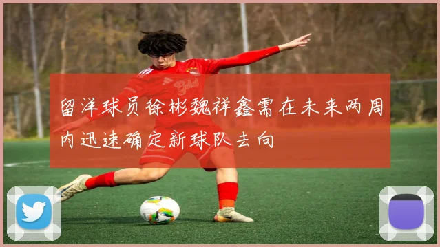 留洋球员徐彬魏祥鑫需在未来两周内迅速确定新球队去向